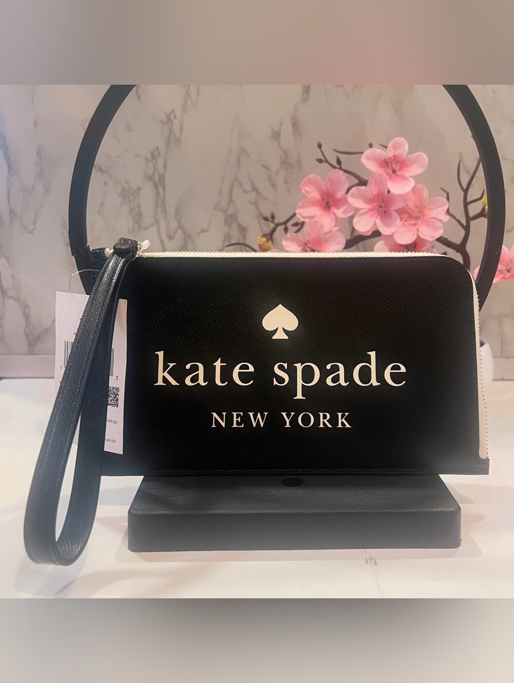 kate spade Med Zip Colorblock Wristlet NWT